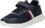 Tommy Hilfiger chunky sneakers donkerblauw Jongens Imitatieleer Logo 22 - Thumbnail 4