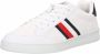 Tommy Hilfiger Fm0Fm04038Ybr Knit MIX Stripes Zapatillas Wit Heren - Thumbnail 4