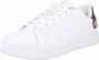 Tommy Hilfiger Witte Polyester Sneaker met Contrasterende Details White Dames - Thumbnail 2