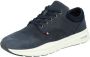 Tommy Hilfiger Comfort Hybrid Shoe Sneakers Leren Sneaker Heren Blauw - Thumbnail 2