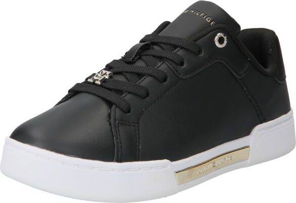 Tommy Hilfiger Sneakers COURT SNEAKER GOLDEN TH met goudkleurige details vrijetijdsschoen lage schoen veterschoen - Foto 4