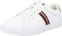 Tommy Hilfiger Witte Polyester Sneaker met Contrasterende Details - Thumbnail 3