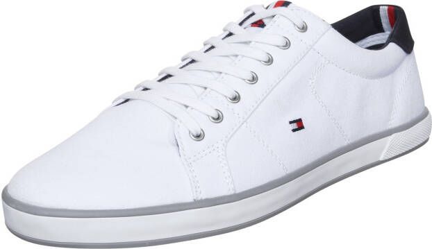 Tommy Hilfiger Sneakers H2285ARLOW 1D vrijetijdsschoen lage schoen veterschoen met zijdelingse vlaggen-borduring