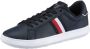 Tommy Hilfiger Sneakers ESSENTIAL LEATHER CUPSOLE vrijetijdsschoen lage schoen veterschoen met typische strepen - Thumbnail 4