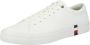 Tommy Hilfiger Witte Polyester Sneaker met Contrasterende Details - Thumbnail 3