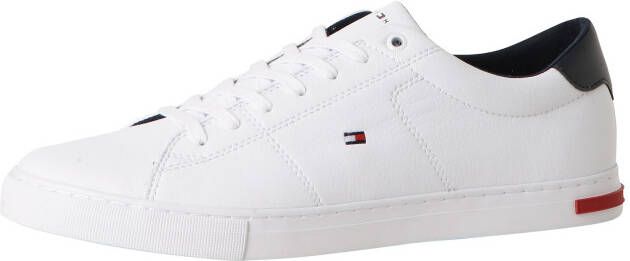 Tommy Hilfiger Sneakers ESSENTIAL LEATHER DETAIL VUL met contrastafwerking vrijetijdsschoen lage schoen veterschoen - Foto 7