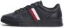 Tommy Hilfiger Lage Sneakers Supercup Zwart Leer Black Heren - Thumbnail 3
