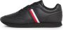 Tommy Hilfiger Zwarte Core Lo Runner Sneakers Black Heren - Thumbnail 4