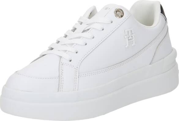 Tommy Hilfiger Polyester Vetersneaker Met Contrasterende Details - Foto 3
