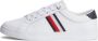 Tommy Hilfiger Witte Polyester Sneaker voor Dames Wit Dames - Thumbnail 4