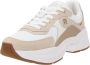 Tommy Hilfiger Chunky sneaker van leer met suède details - Thumbnail 3