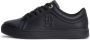Tommy Hilfiger Zwarte Casual Cupsole Sneakers Black Dames - Thumbnail 2