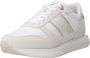 Tommy Hilfiger Plateausneakers RUNNER WITH TH WEBBING met contrastafwerking vrijetijdsschoen halve schoen veterschoen - Thumbnail 3