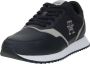 Tommy Hilfiger Blauwe Leren Sneakers - Thumbnail 2