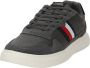 Tommy Hilfiger Light Cupsole sneaker van leer met suède details - Thumbnail 3