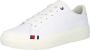 Tommy Hilfiger FM0FM04881 Thick Vulc Low Premium Heren Trainers YBS-Wit - Thumbnail 2