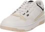 Tommy Hilfiger Heren Basketbalsneakers met Contrasterende Texturen White Heren - Thumbnail 2