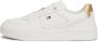 TOMMY HILFIGER Lage Sneakers Dames Essential Basket Sneaker Maat: 36 Materiaal: Leer Kleur: Wit - Thumbnail 2