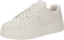 TOMMY HILFIGER Lage Sneakers Dames Platform Court Maat: 37 Materiaal: Leer Kleur: Beige - Thumbnail 5