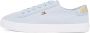 Tommy Hilfiger Plateausneakers VULC CANVAS LACE UP SNEAKER vrijetijdsschoen lage schoen veterschoen in smalle vorm - Thumbnail 2
