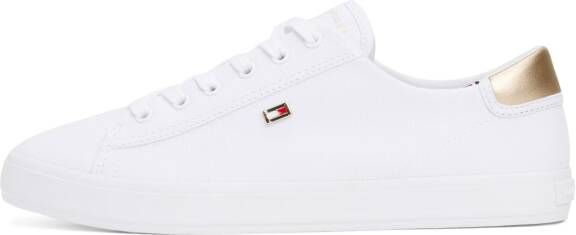Tommy Hilfiger Plateausneakers VULC CANVAS LACE UP SNEAKER vrijetijdsschoen lage schoen veterschoen in smalle vorm - Foto 3