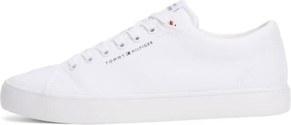 Tommy Hilfiger Sneakers TH HI VULC LOW CORE CANVAS vrijetijdsschoen lage schoen veterschoenen met zacht gepolsterde schacht - Foto 5