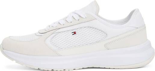 Tommy Hilfiger Lage damessneakers met verschillende structuren