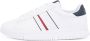 Tommy Hilfiger Plateausneakers MODERN CUPSOLE STRIPES LTH vrijetijdsschoen lage schoen veterschoen met zijstrepen - Thumbnail 3