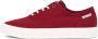 Tommy Hilfiger Plateausneakers TH HI VULC LOW OXFORD TWILL vrijetijdsschoen lage schoen veterschoen met label op de hiel - Thumbnail 2