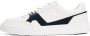Tommy Hilfiger leren sneakers wit donkerblauw - Thumbnail 2