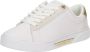Tommy Hilfiger Plateausneakers CHIC COURT SNEAKER veterschoenen lage schoen vrijetijdsschoen met gouden afwerkingen - Thumbnail 2