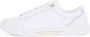 Tommy Hilfiger Plateausneakers CHIC COURT SNEAKER vrijetijdsschoen lage schoen veterschoen gouden sieraandeel - Thumbnail 4