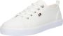 Tommy Hilfiger Plateausneakers VULC CANVAS SNEAKER vrijetijdsschoen lage schoen veterschoen met praktische aantrek-lus - Thumbnail 2