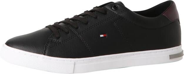 Tommy Hilfiger Sneakers ESSENTIAL LEATHER DETAIL VUL vrijetijdsschoen halfschoen veterschoen met gepolsterde schacht - Foto 3