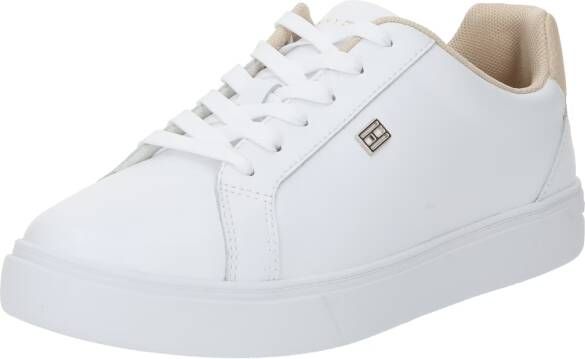 Tommy Hilfiger Sneakers van leer met labelapplicatie model 'ESSENTIAL COURT' - Foto 5