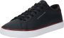 Tommy Hilfiger Sneakers TH HI VULC CORE LOW LEATHER ESS vrijetijdsschoen lage schoen veterschoen met sierstiksels op de hiel - Thumbnail 3