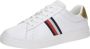 Tommy Hilfiger Plateausneakers ESSENTIAL COURT SNEAKER STRPS vrijetijdsschoen lage schoen veterschoen met typische strepen - Thumbnail 3