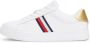Tommy Hilfiger Plateausneakers ESSENTIAL COURT SNEAKER STRPS vrijetijdsschoen lage schoen veterschoen met typische strepen - Thumbnail 4
