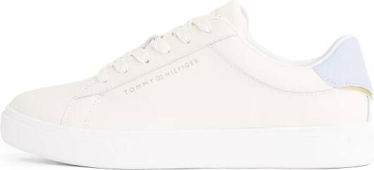 Tommy Hilfiger Plateausneakers ESSENTIAL COURT SNEAKER vrijetijdsschoen lage schoen veterschoen met logo-opdruk - Foto 3