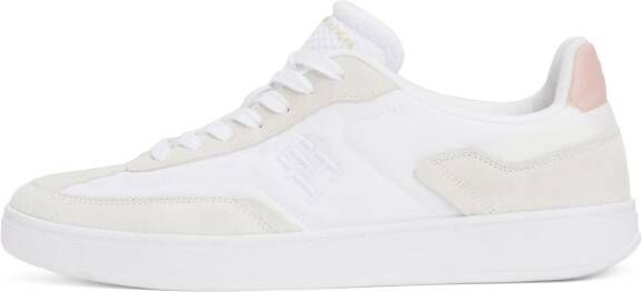 Tommy Hilfiger Lage sneakers met applicaties van echt leer model 'HERITAGE' - Foto 3