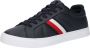 Tommy Hilfiger Sneakers ICON COURT LTH STRIPES veterschoenen vrijetijdsschoen lage schoen met gewatteerde schaprand - Thumbnail 4