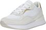 TOMMY HILFIGER Lage Sneakers Dames Lux Monogram Runner Maat: 40 Materiaal: Suède Kleur: Wit - Thumbnail 2