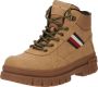 Tommy Hilfiger veterboots camel Bruin Jongens Imitatieleer 36 - Thumbnail 5