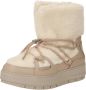 Tommy Hilfiger Teddy Snowboot Stijlvolle Laarzen Beige Dames - Thumbnail 2