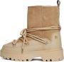 Tommy Hilfiger Beige Shearling Enkel Snowboot Beige Dames - Thumbnail 3
