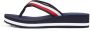Tommy Hilfiger Middenwig Strand Sandalen Blue Dames - Thumbnail 3