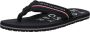 Tommy Hilfiger Teenslippers WEB BEACH SANDAL dianette zomerschoen badslipper met logo-opschrift - Thumbnail 3