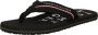 Tommy Hilfiger Teenslippers WEB BEACH SANDAL dianette zomerschoen badslipper met logo-opschrift - Thumbnail 3