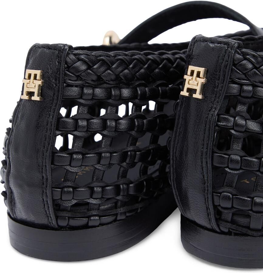 TOMMY HILFIGER Ballerina met riempjes zwart - Foto 2