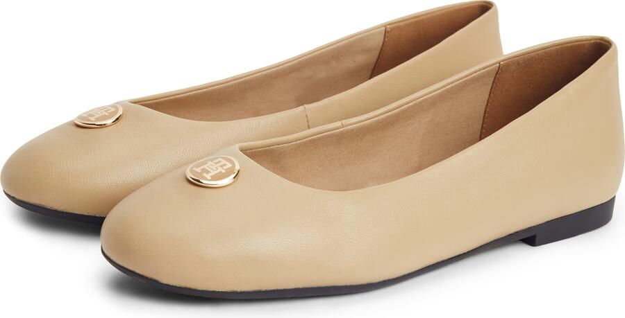 TOMMY HILFIGER Ballerina 'TH Monogram Plaque' beige - Foto 3
